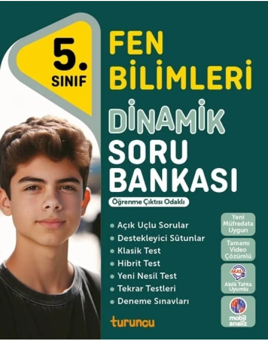 TUDEM YAYINLARI 5.SINIF FEN BİLİMLERİ DİNAMİK SORU BANKASI