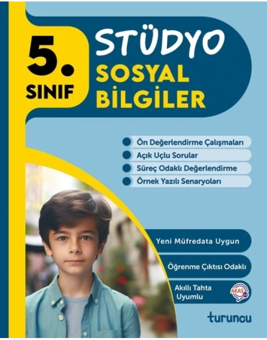 TUDEM YAYINLARI 5.SINIF STÜDYO SOSYAL BİLGİLER KİTABI