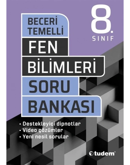 Tudem Yayınları 8.Sınıf Lgs Fen Bilimleri Beceri Temelli Soru Bankası
