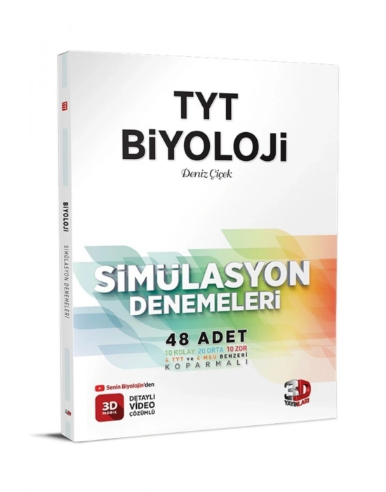 Tyt 3d Simülasyon Biyoloji Denemeleri