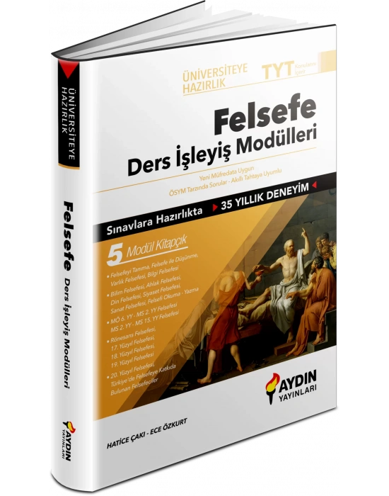 AYDIN YAYINLARI Tyt Felsefe Ders Işleyiş Modülleri