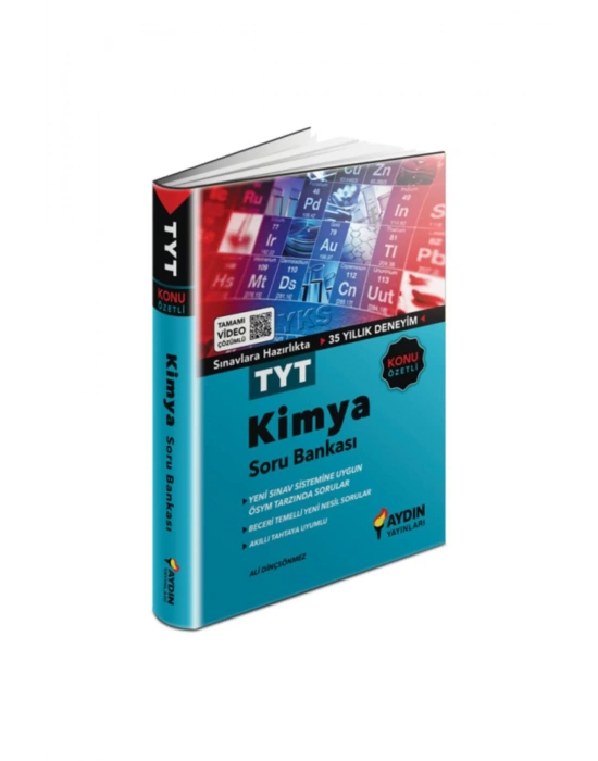 AYDIN YAYINLARI TYT Kimya Konu Özetli Soru Bankası
