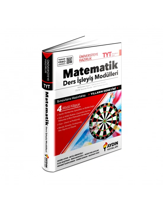 AYDIN YAYINLARI Üniversiteye Hazırlık TYT Matematik Ders İşleyiş Modülleri