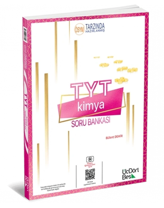 Üçdörtbeş Yayınları TYT Kimya Soru Bankası