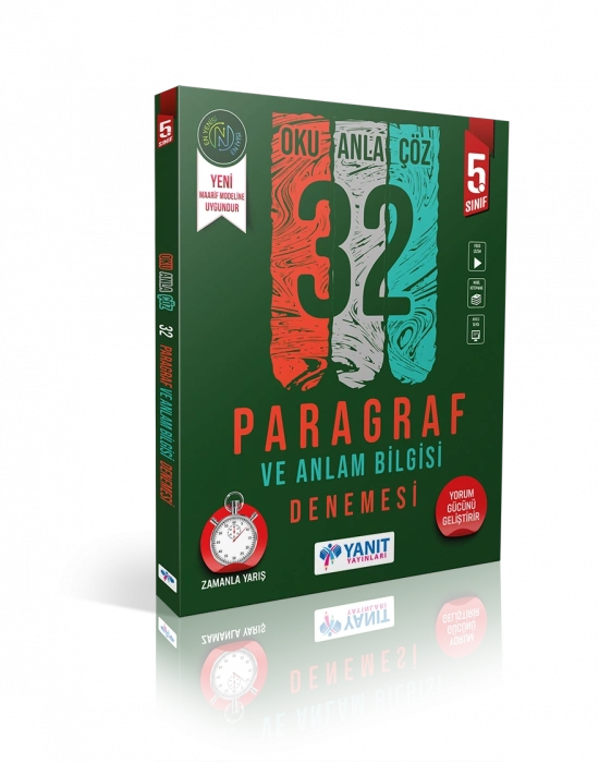 Yanıt Yayınları 5. Sınıf Paragraf ve Anlam Bilgisi 32 Deneme