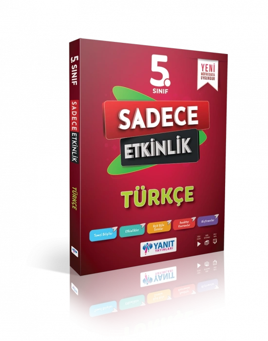 YANIT YAYINLARI 5.SINIF TÜRKÇE SADECE ETKİNLİK