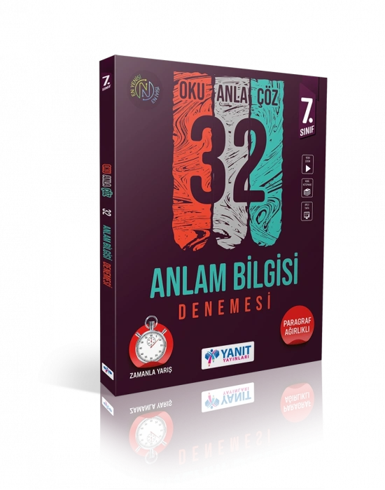 Yanıt Yayınları 7. Sınıf Anlam Bilgisi 32 Denemesi