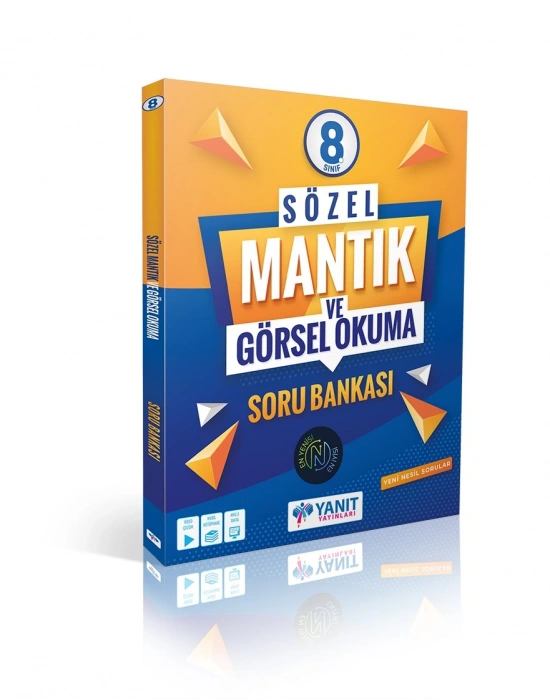 YANIT YAYINLARI 8.SINIF LGS SÖZEL MANTIK VE GÖRSEL OKUMA SORU BANKASI