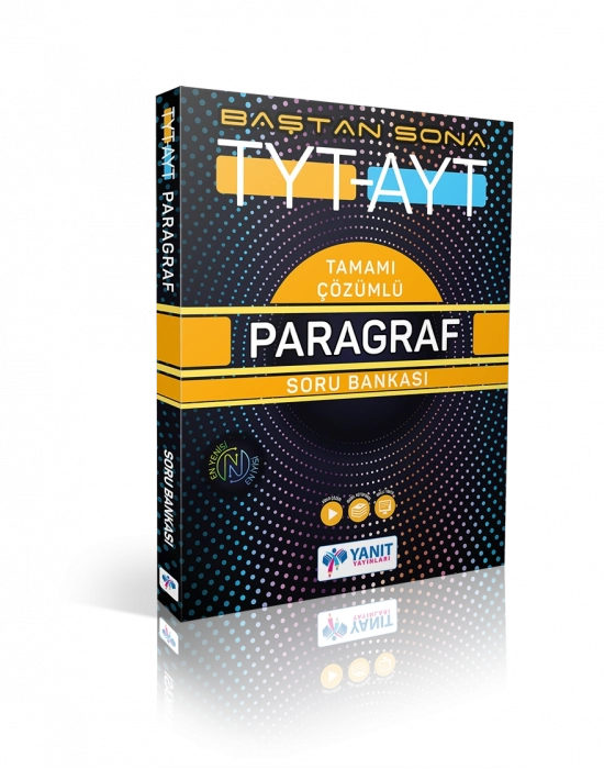 YANIT YAYINLARI TYT - AYT BAŞTAN SONA PARAGRAF SORU BANKASI