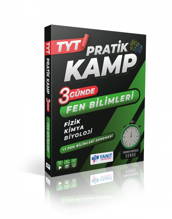 Yanıt Yayınları TYT Fen Bilimleri Pratik Kamp kitabı