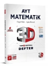 3D Yayınları AYT Matematik Video Destekli Defter
