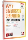 3D Yayınları AYT Sayısal 3 lü Simülasyon Genel Deneme
