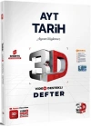 3D Yayınları AYT Tarih Video Destekli Defter