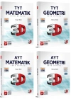 3D Yayınları TYT AYT Matematik Geometri Soru Bankası Seti 4 Kitap