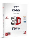 3D Yayınları TYT Kimya Video Destekli Defter