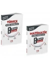 KORAY VAROL YAYINLARI 8. SINIF TÜRKÇE - MATEMATİK TEMEL ADIMLAR SORU BANKASI (2 KİTAP)