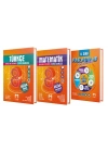 MOZAİK YAYINLARI 8. Sınıf Türkçe - Matematik - Paragraf Soru Bankası (3 Kitap)