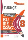GÜNAY YAYINLARI 8.SINIF BUMERANG ETKİNLİKLİ TÜRKÇE