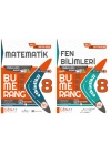 GÜNAY YAYINLARI 8. Sınıf Bumerang Serisi Matematik - Fen Bilimleri Konu Anlatımlı ve Etkinlikli Soru Bankası (2 Kitap)