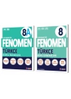 FENOMEN YAYINCILIK 8. Sınıf Türkçe A Soru Bankası + Türkçe Konu Denemeleri (2 Kitap)