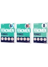 FENOMEN YAYINCILIK 8. Sınıf Türkçe A+B Soru Bankası + Türkçe Konu Denemeleri (3 Kitap)