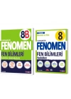 FENOMEN YAYINLARI 8. SINIF Fen Bilimleri B Soru Bankası + Fen Bilimleri 1. Fasikül (Mevsimler Ve İklim)(2 KİTAP)