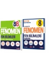 FENOMEN YAYINLARI 8. SINIF Fen Bilimleri B Soru Bankası + Fen Bilimleri 5. Fasikül (Basit Makineler) (2 KİTAP)