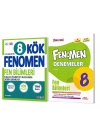 FENOMEN YAYINLARI 8. SINIF Kök Fen Bilimleri Soru Bankası + Fen Bilimleri Denemeleri (2 KİTAP)