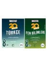 OKYANUS YAYINCILIK 8. Sınıf Master Türkçe  Fen Bilimleri Denemesi (2 Kitap)