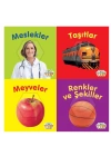 0-6 Yaş Yayınları Mini Karton Kitaplar (4 Kitap)