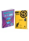KORAY VAROL YAYINLARI 8. SINIF MATEMATİK İLK DÖNEM DENEMELERİ + HIZ YAYINLARI LGS Matematik 15 li Deneme (2 Kitap)