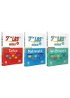 EDİTÖR YAYINLARI 7. Sınıf 7den LGSye Hazırlık Türkçe + Matematik + Fen Bilimleri (3 Kitap)