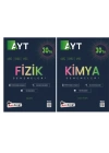 KAFA DENGİ YAYINLARI AYT SAYISAL (Fizik+Kimya) BRANŞ DENEMELERİ (2 Kitap)
