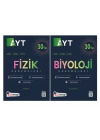 KAFA DENGİ YAYINLARI AYT SAYISAL (Fizik+Biyoloji) BRANŞ DENEMELERİ (2 Kitap)
