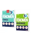 FENOMEN YAYINLARI 5 Türkçe A Soru Bankası + Fen Bilimleri A Soru Bankası