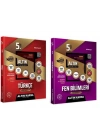 Altın Karma Yayınları 5. Sınıf Türkçe + Fen Bilimleri Altın Etkinlikli Kazanım Soru Bankası