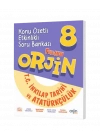 FENOMEN YAYINLARI Orjin 8 T.C. İnkılap Tarihi Ve Atatürkçülük Konu Özetli Etkinlikli Soru Bankası