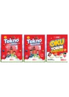 KIRMIZI BEYAZ YAYINLARI 1.SINIF 2.DÖNEM TEKNO TÜRKÇE - MATEMATİK - OKUYORUM ANLIYORUM 3LÜ SET
