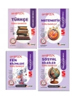 Kafa Dengi Yayınları 5. Optimax Türkçe + Matematik + Fen + Sosyal Soru Bankası