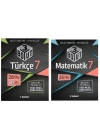 TUDEM YAYINLARI 7.SINIF 3 BOYUT TÜRKÇE - MATEMATİK  BECERİ TEMELLİ SORU BANKASI