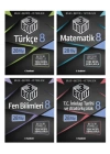 TUDEM YAYINLARI 8.SINIF LGS 3 BOYUT TÜRKÇE - MATEMATİK - FEN BİLİMLERİ - T.C İNKİLAP TARİHİ  BECERİ TEMELLİ SORU BANKASI