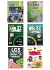 TUDEM YAYINLARI LGS TÜRKÇE BECERİ TEMELLİ SORU BANKASI - TÜRKÇE KLAVUZ DENEME - TÜRKÇE KOD 32 - TÜRKÇE 32 HAFTALIK DENEMELER - LGS PARAGRAF DENEME - HEDİYE