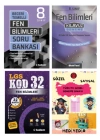 TUDEM YAYINLARI LGS FEN BİLİMLERİ BECERİ TEMELLİ SORU BANKASI - FEN BİLİMLERİ KLAVUZ DENEME - FEN BİLİMLERİ KOD 32 DENEME - HEDİYE