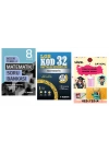TUDEM YAYINLARI LGS MATEMATİK BECERİ TEMELLİ SORU BANKASI - MATEMATİK KOD 32 HAFTALIK DENEMELER - HEDİYE