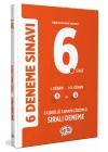 EDİTÖR YAYINLARI 6. Sınıf (3+3) Fasiküllü Tamamı Çözümlü 6 Deneme Sınavı (Maarif Modeli)