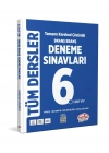 EDİTÖR YAYINLARI 6. Sınıf Tüm Dersler Branş Branş Tamamı Çözümlü Deneme Sınavları