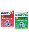 NİTELİK YAYINLARI 6.SINIF GÖREV MATEMATİK - FEN BİLİMLERİ 36 HAFTALIK ÇALIŞMA FÖYLERİ