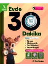 TUDEM YAYINLARI 3. Sınıf Evde 30 Dakika (Maarif Modeli)