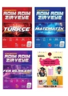 NEWTON YAYINLARI 8. Sınıf Türkçe - Matematik - Fen Bilimleri Fasikül Adım Adım Etkinlikli Konu Anlatımlı Soru Bankaları