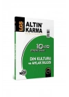 Altın Karma Yayınları LGS 8. Sınıf Din Kültürü ve Ahlak Bilgisi 10x10 Branş Deneme